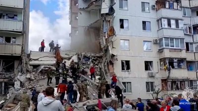 После обстрела и обрушения подъезда многоэтажки в Белгороде возбуждено уголовное дело о теракте